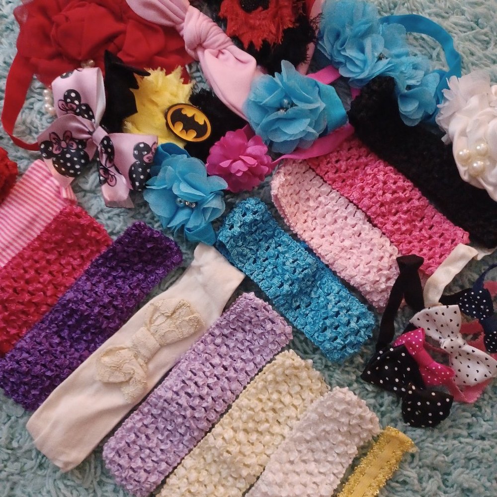Huge Assortment of Baby Headbands